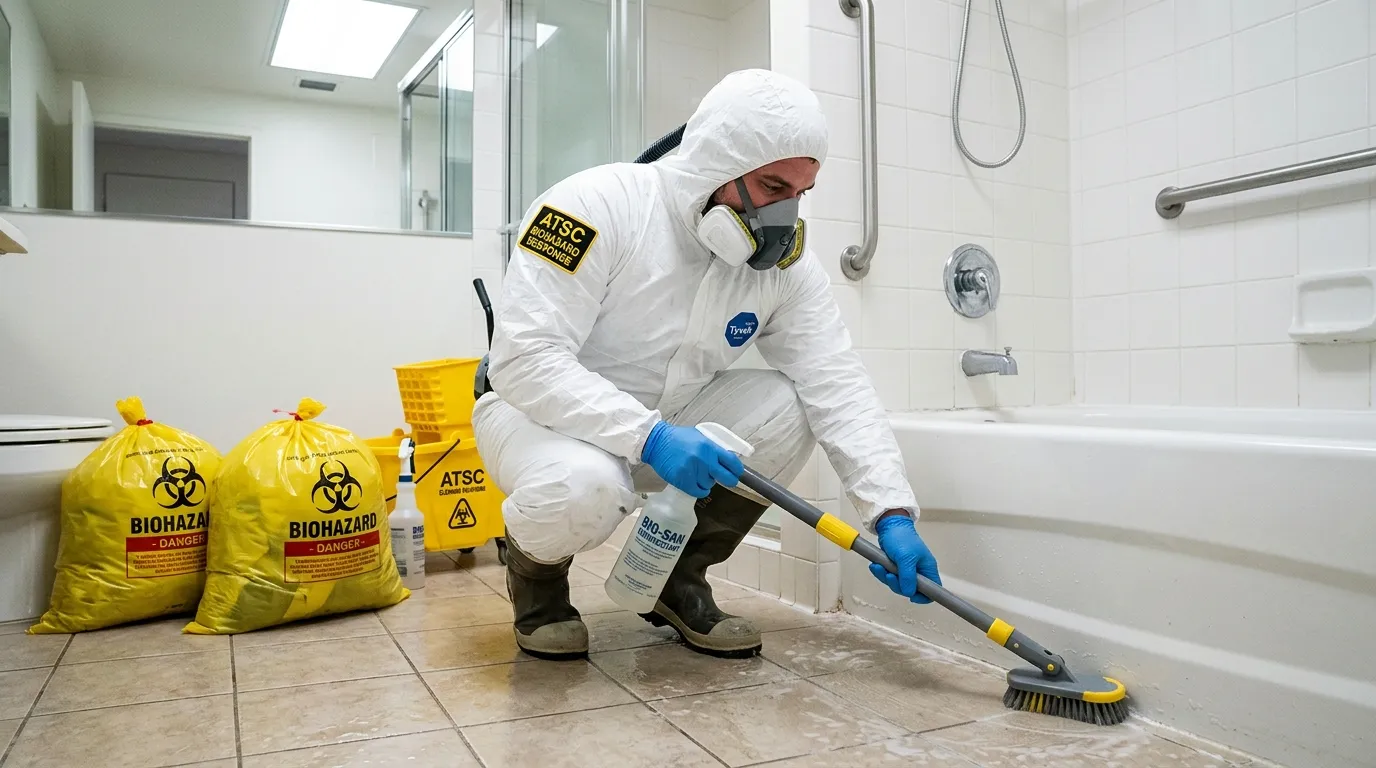 Decontamination equipment deployed for Blood Cleanup in Hammond